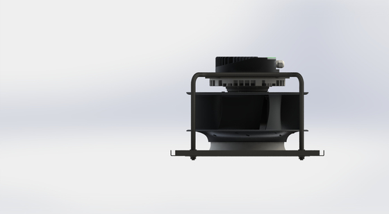 مقاومة درجات الحرارة العالية من 60°C IP54 مع شفرة 250mm EC Fan