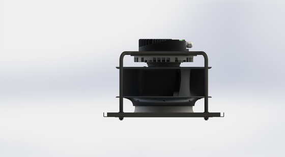 مقاومة درجات الحرارة العالية من 60°C IP54 مع شفرة 250mm EC Fan