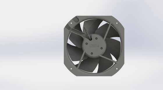 شفرة 160mm مقاومة درجة حرارة عالية من 60 °C مع الطاقة 175W المروحة المحورية