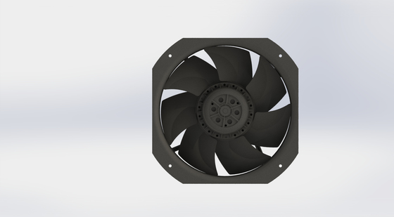 شفرة 160mm مقاومة درجة حرارة عالية من 60 °C مع الطاقة 175W المروحة المحورية