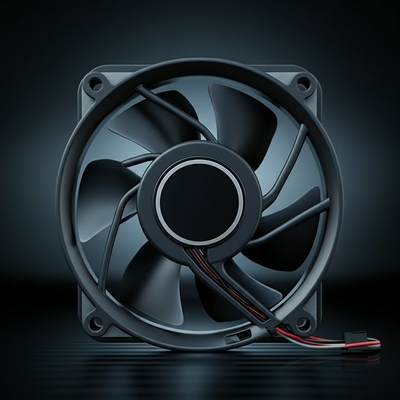 شفرة 250mm مقاومة درجة حرارة عالية من 60 °C مع الطاقة 175W المروحة المحورية