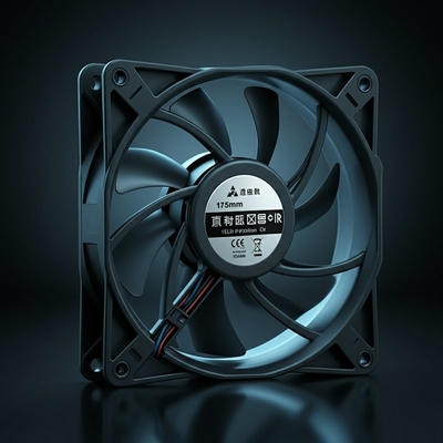 طاقة الشفرة 175mm 102W مقاومة درجة حرارة عالية من 60 °C EC مروحة محورية