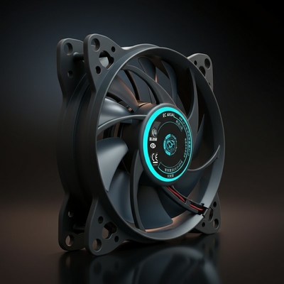 قوة الشفرة 190mm 116W مقاومة درجة حرارة عالية من 60 °C EC مروحة محورية
