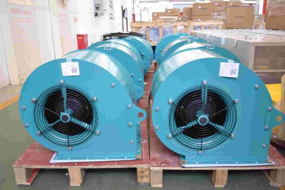 Sigle Phase 4 Pole Double Inlet 1160rpm مروحة طرد مركزي أمامية مع شفرة 7 بوصة