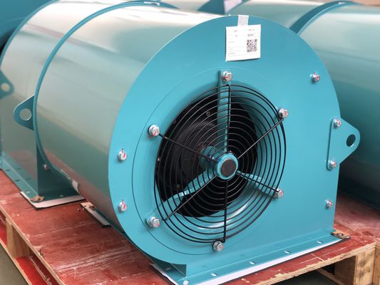 Sigle Phase 4 Pole Double Inlet 1160rpm مروحة طرد مركزي أمامية مع شفرة 7 بوصة