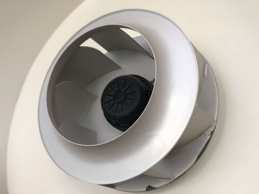 2657 Rpm Al Alloy مروحة الطرد المركزي المائلة للخلف 280 مم المكره