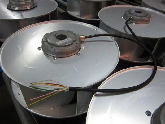 1 ~ 230V ± 10% 250mm مروحة طرد مركزي إلى الوراء 2798rpm مع وزن 12kg