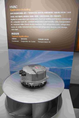 شفرة 140mm EC مروحة الطرد المركزي الدوار الخارجي تبريد مروحة التهوية