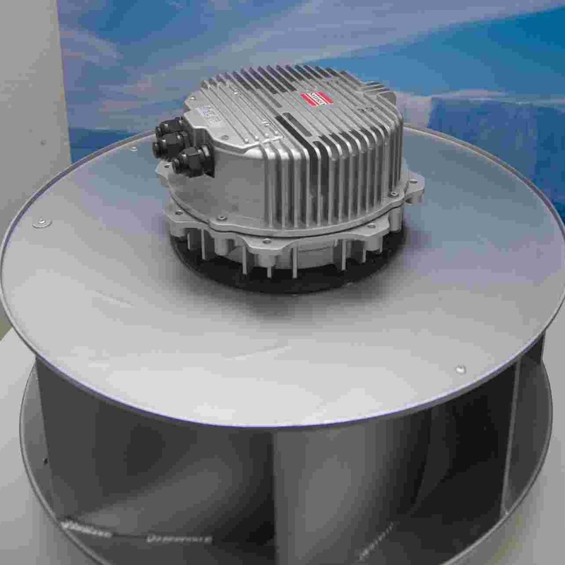 شفرة 140mm الوزن 1.3kg EC مروحة الطرد المركزي الدوار الخارجي التبريد مروحة التهوية